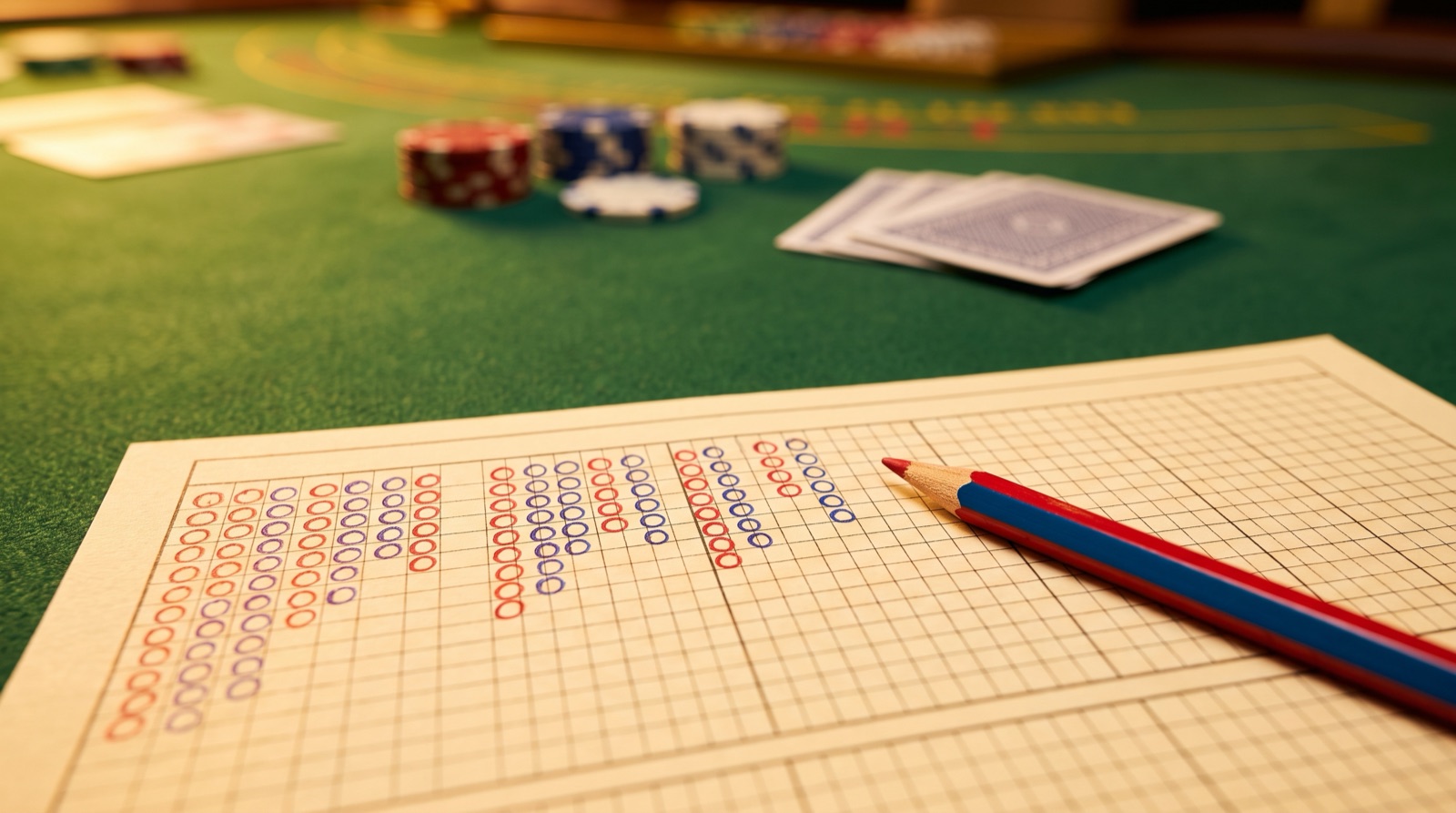 How to Read a Baccarat Scoreboard: Bead Plate, Big Road and Derived Roads
