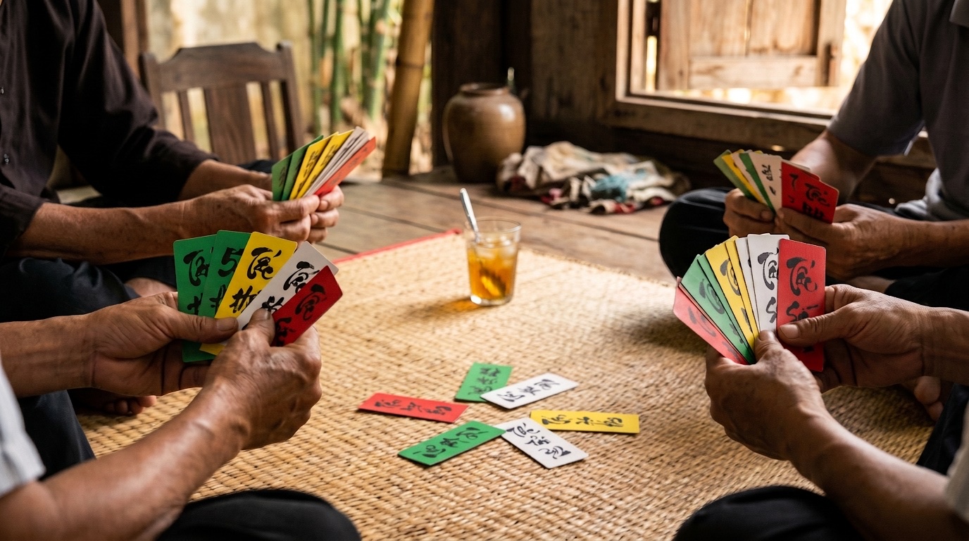 Tu Sac Rules: How to Play Tứ Sắc, the Vietnamese Four-Colour Card Game