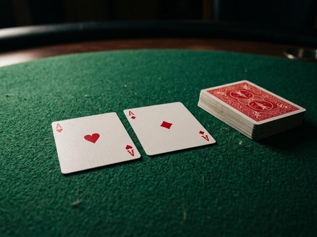 A pair of aces on a green table: xi ban, the strongest hand in xi dach