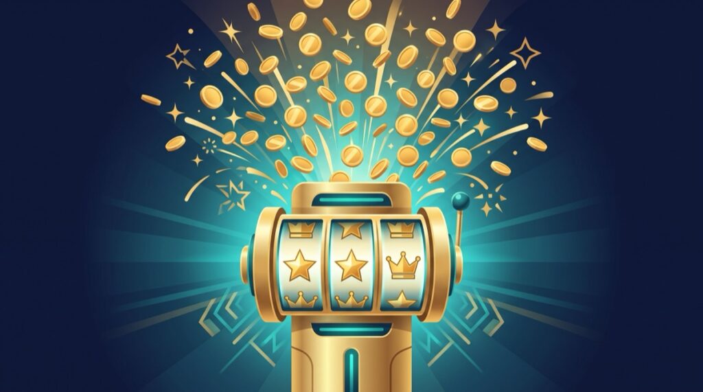 Minh họa nhà cung cấp Microgaming: máy đánh bạc jackpot lũy tiến với mưa tiền vàng