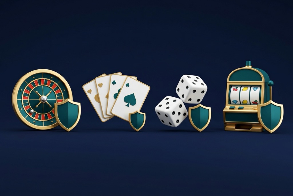 Lợi thế nhà cái khác nhau giữa các trò chơi casino