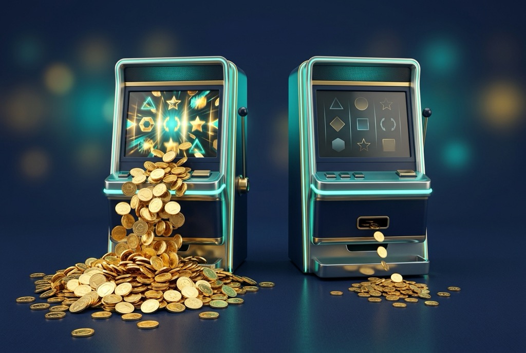 So sánh máy slot có RTP cao và RTP thấp